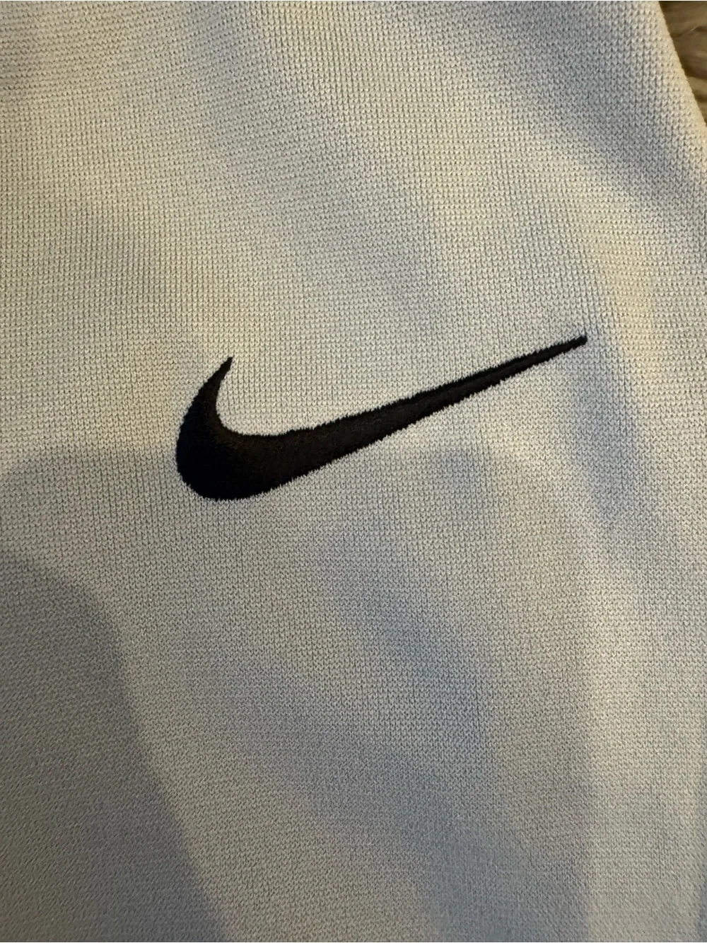 Nike Kids Light Gray Baseball Pants  with Black Swoosh